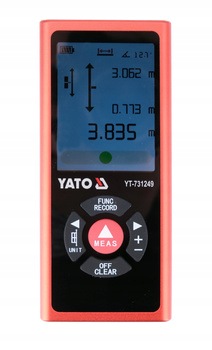 Yato dvousměrný laserový dálkoměr 2x60 m YT-731249