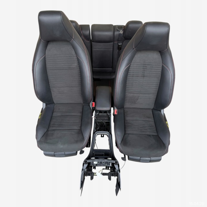 Sitze POLSKORZANE Halbleder Sitz KOMPLET MERCEDES GLA 156