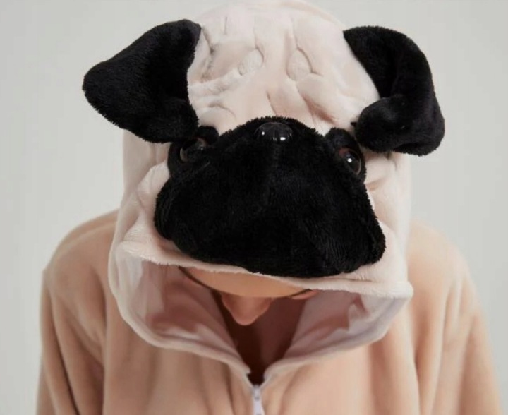 Мопс собака комбінезон піжама комбінезон костюм KIGU кігурумі XL 16 CH4Ł — фото 4