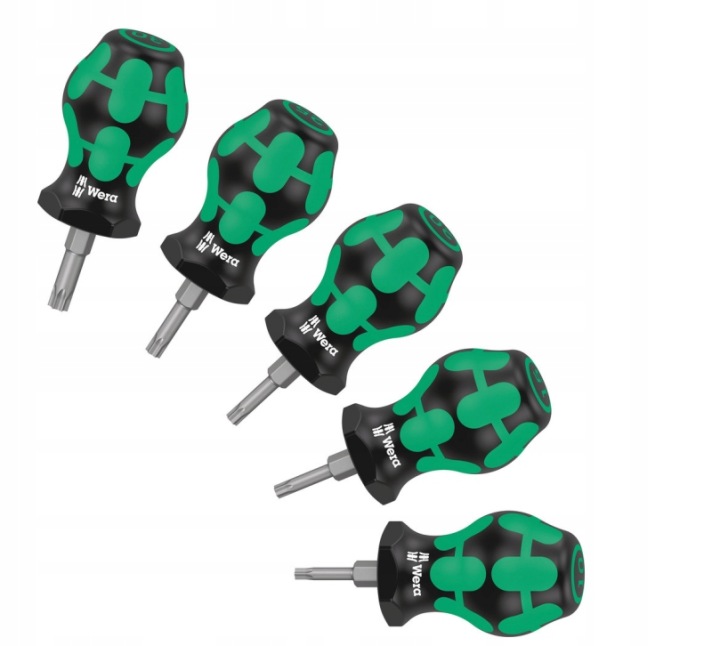 Wera Sada Šroubováků Torx Stubby Set Tx 1, 5 Dílů