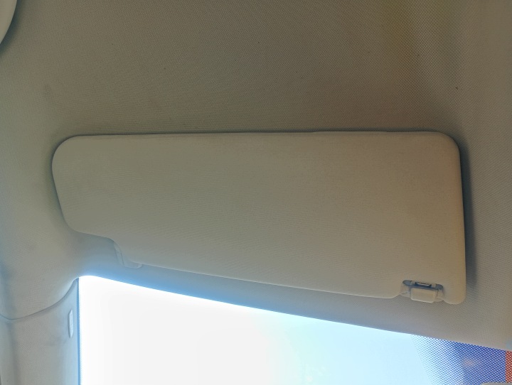 copertura grembialina parasole sinistra autisti VW Golf V 5 07-09