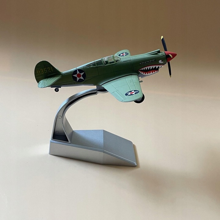 P 40B Літак Військовий Дисплей Декорація Іграшки Подарунки зі сплаву Міцні 1/72 — фото 7