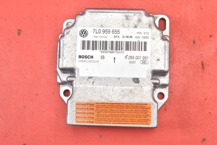 module SENSOR airbag of the airbags 7L0959655 0285001991 VW TOUAREG 1 and LIFT 07-10