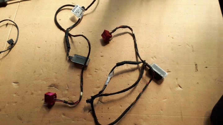 A6 C7 4G köteg vezetékelés ülés diódák LED A7 4G