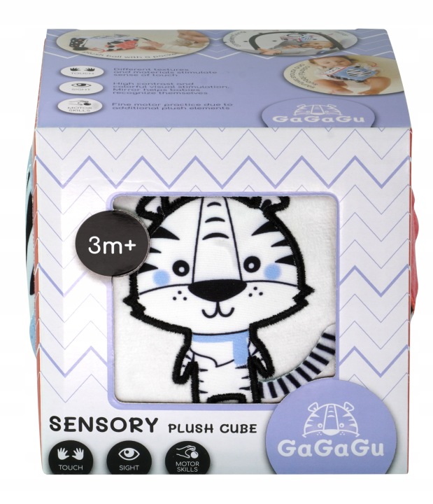 TM Toys GaGaGu. Кубик сенсорний маленький