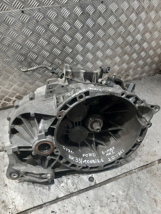 gearbox, 7G9R-7002-UB FORD S-MAX MK1 2.0 TDCI