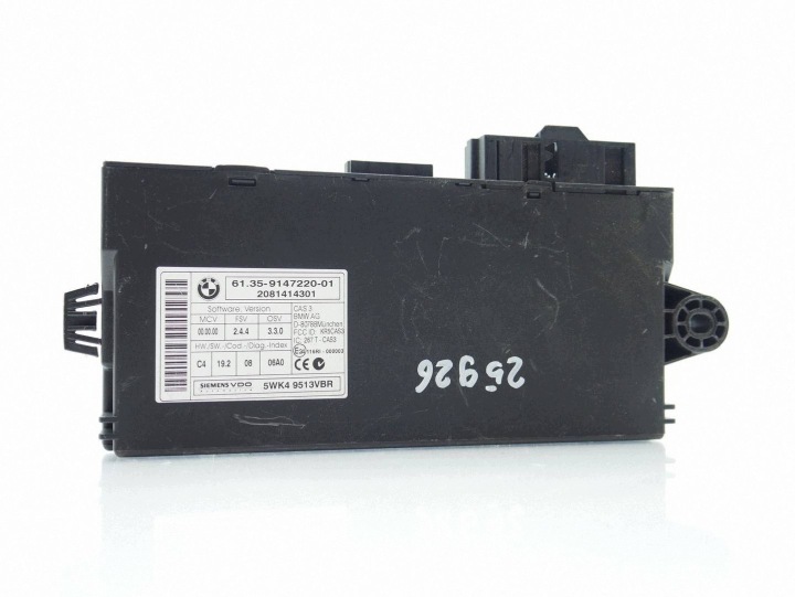 module control unit KOMFORTU CAS BMW 3 E90 E91 E92 9147220
