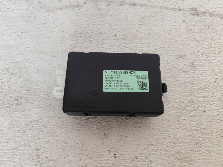 MERCEDES CLA W118 2019R computer module control unit of the roof window A1779001100