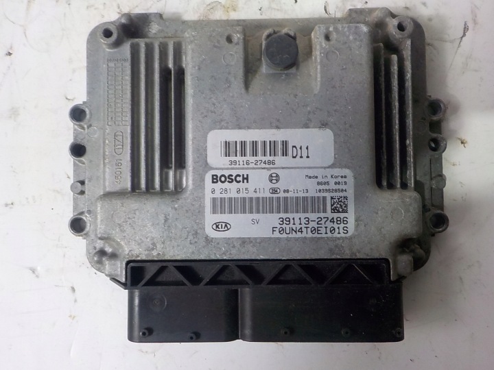 KIA CARENS III Computer Bedienteil 0281015411 39113-27486