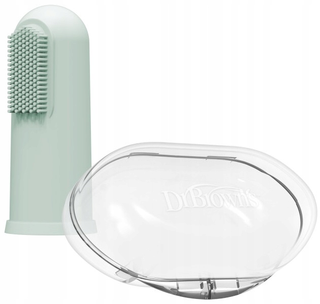 Dr.Browns HG126 Силіконова щіточка для чищення зубів з коробкою