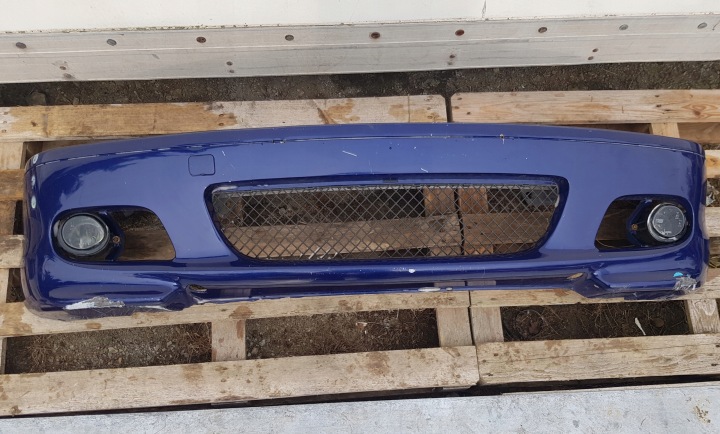 BMW 3 E46 COUPE CABRIO m-packet Paraurti Anteriore Anteriore grafite RINFORZO PARAURTI
