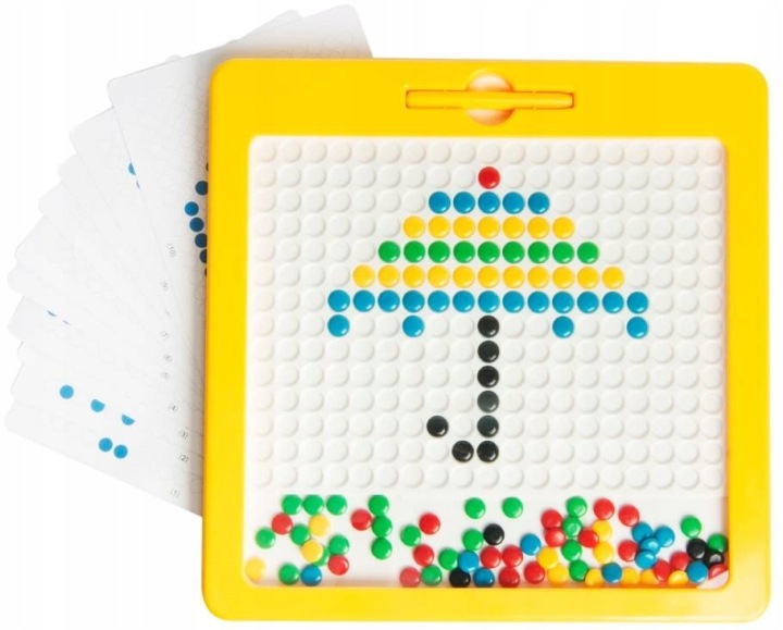 Дошка Мозаїка Магнітна Ґудзички Magpad Монтессорі Аж 31/31 см — фото 13