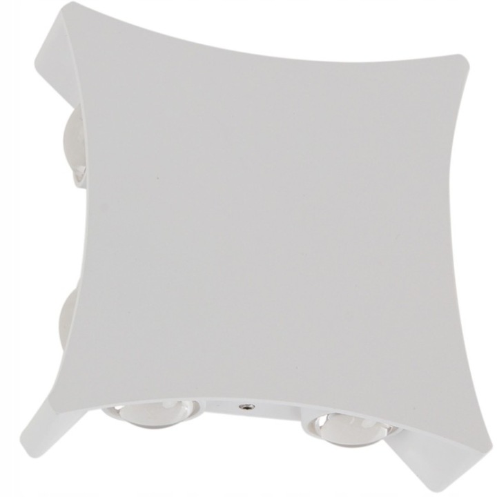 Nástěnná venkovní Led lampa bílá na fasádu, dům, terasa Pensa XX