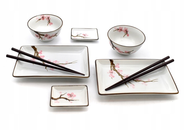 Sada na sushi pro 2 osoby Sakura s miskami 2o Nb