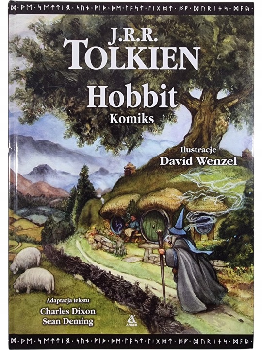 Zdjęcie egzemplarza: TWARDA / Hobbit - Komiks / Władca Pierścieni / Amber / J.R.R. Tolkien