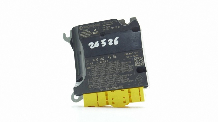 module control unit SENSOR of the airbags airbag MERCEDES S W222 A2229009908