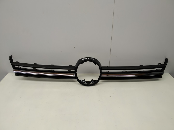 16- Vw Golf VII 7 lift Grille Moulage chrom Avant Châssis chrom Moulage