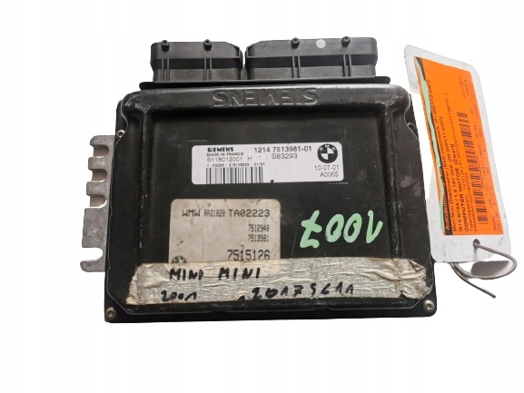 MINI ONE 1.6B 16V S118012001H 7515126 počítač ECU