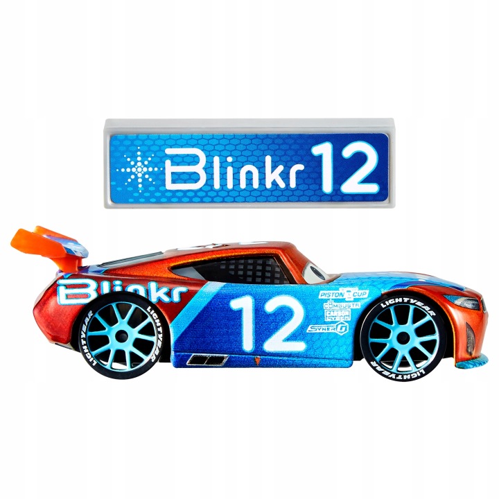 Mattel cars3 авто ryan inside laney no.21 blinkr 1:55 з pl — фото 3