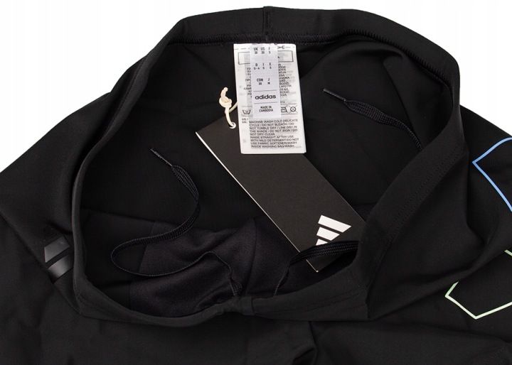 Шорти для купання для дітей ADIDAS PERFORMANCE BIG BARS чорний р. 116 см — фото 5