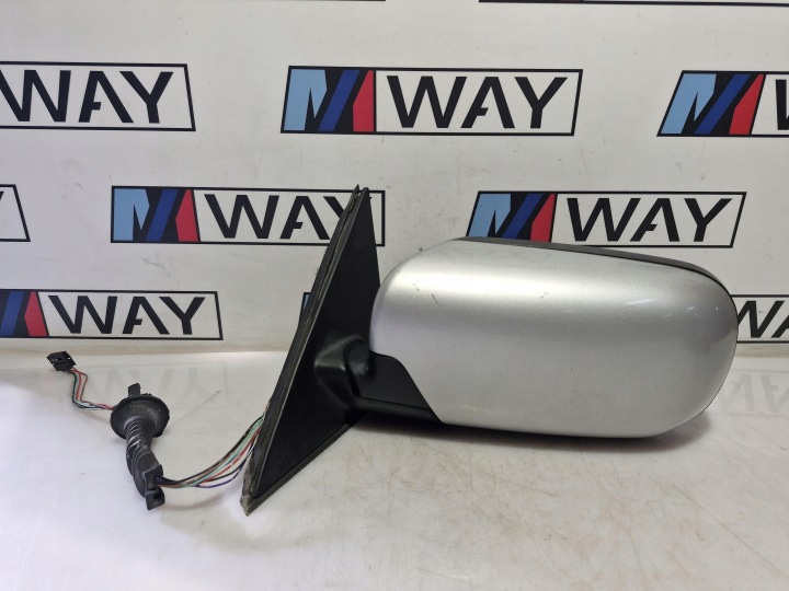 BMW E39 SPECCHIETTO RETROVISORE sinistro sinistra Anteriore 5PIN 354 TITANSILBER