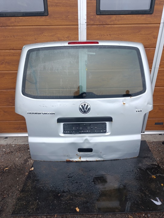 VW T5 T5 LIFT heckklappe kofferraumdeckel Kofferraum heck SREBRNA komplett