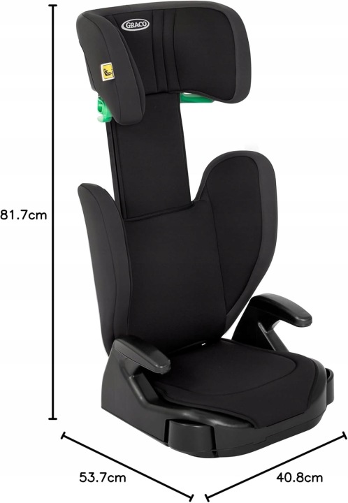 Graco Junior Max i-Size Р.129 – Крісло дитяче 3,5–12 років (100–150 см), P — фото 2