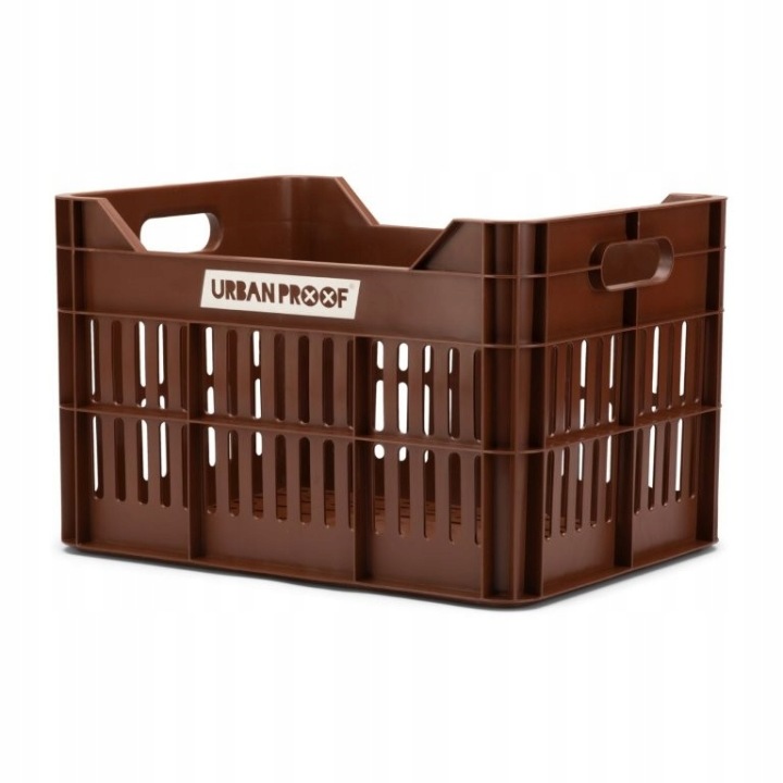 Кошик велосипедний Urban Proof 30 л коричневий Перероблений 40x30x25 см