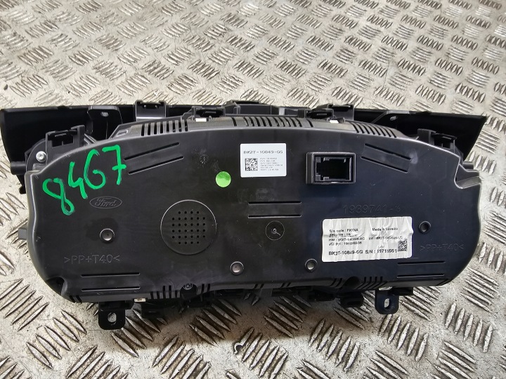 FORD TRANSIT CUSTOM 2.2 TDCI 14- Instruments tachymètre compte tours Horloge montre tableau bord BK2T-10849-GG