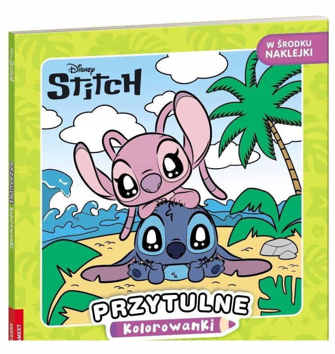 DISNEY STITCH. затишні розмальовки [книжка] уцінка