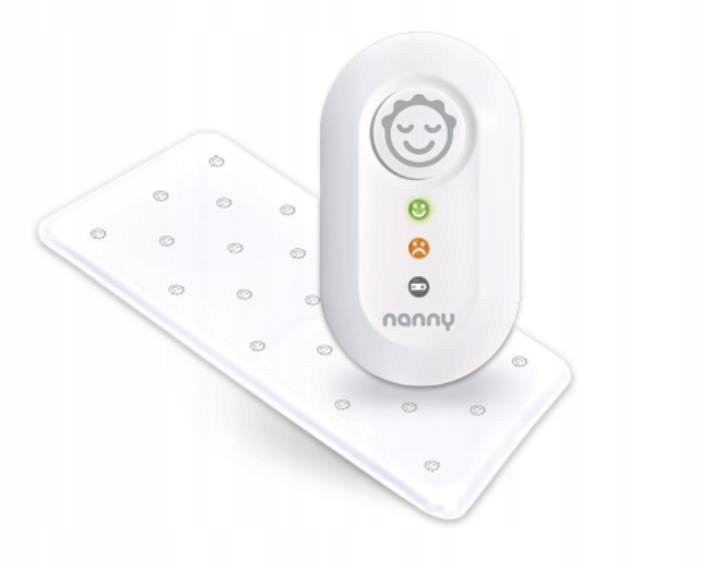 Монітор дихання Nanny білий для немовлят BM-02 Радіоняня