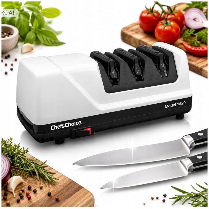 Chef's Choice M1520 profesionální brousek nožů, třístupňový