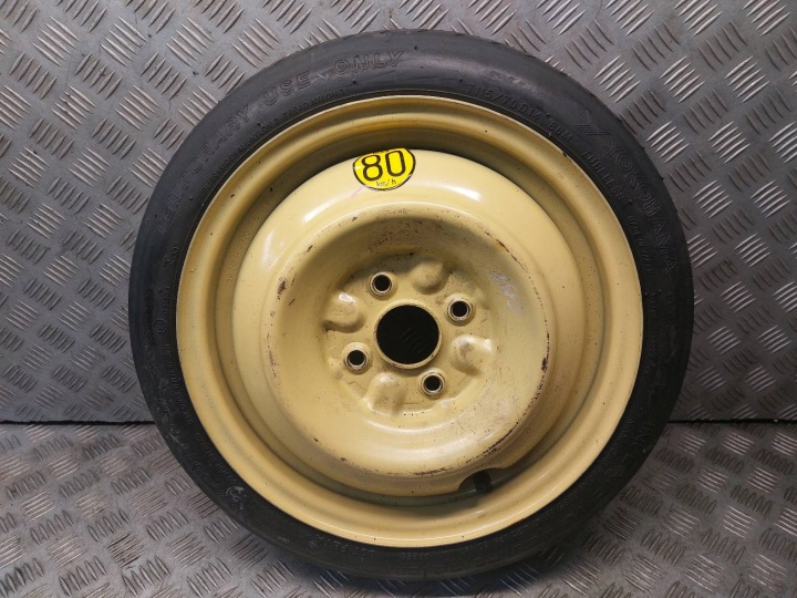CUSCINETTO TENDICINGHIA ruota di scorta ruota di scorta TOYOTA YARIS e LIFT 4X100 115/70R14 4J YOKOHAMA