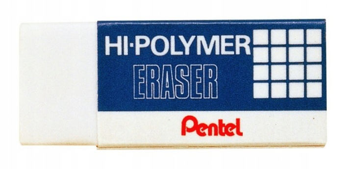 Гумка олівець PENTEL безпилова полімерна ZEH10