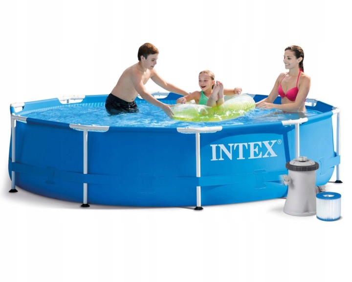 Intex Басейн каркасний круглий 305 x 76 см (вживаний) — фото 3