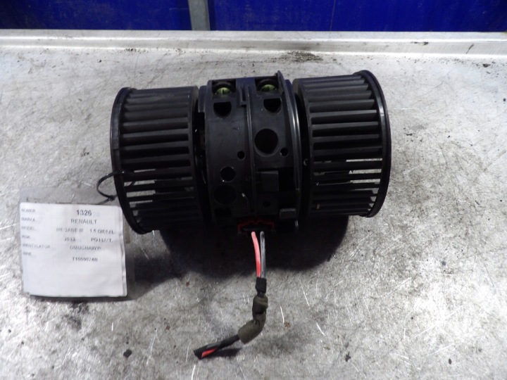 Renault Megane III fan of heating T1009074B