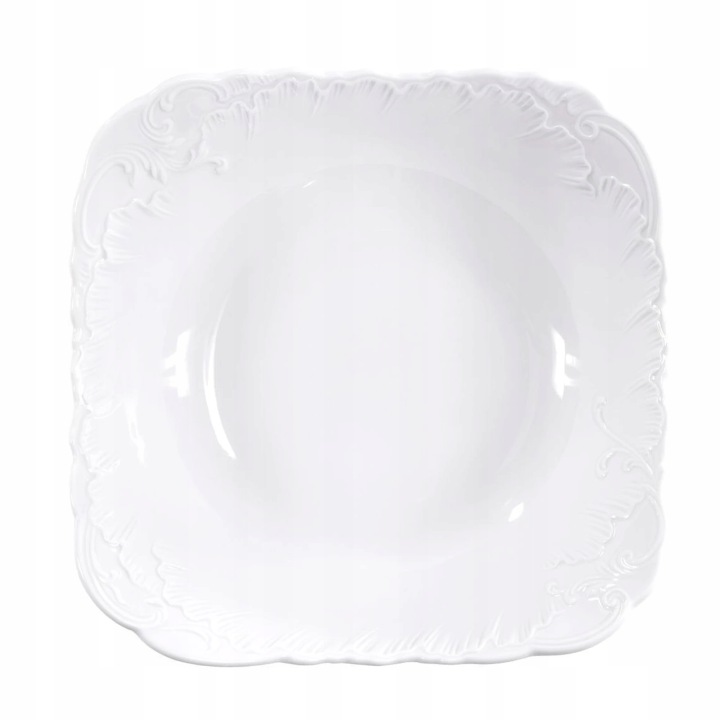 Salátová Mísa čtvercová 24 cm Rococo Maria Ćmielów