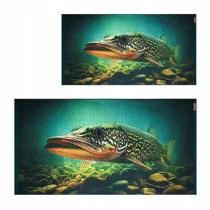 Sada bavlněných ručníků Zwoltex 50x100 70x140 cm, vzor Štika
