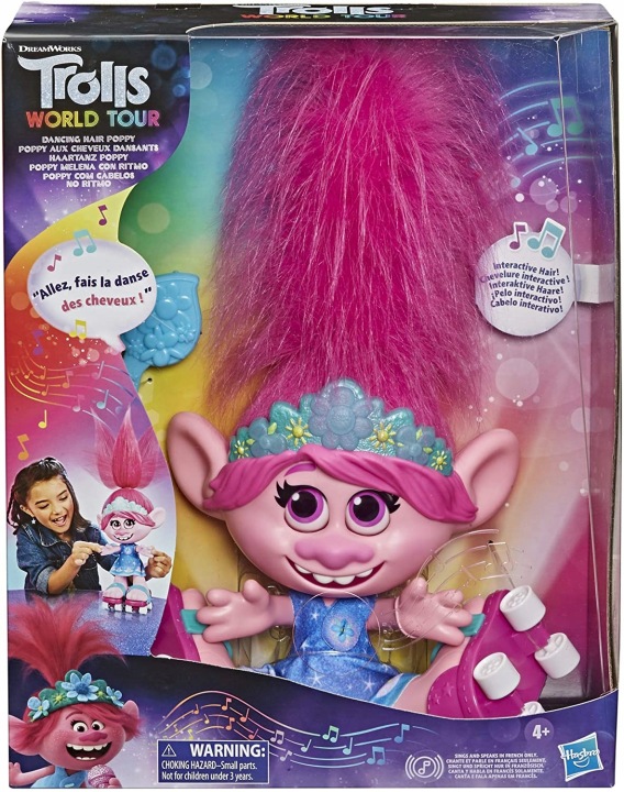 Hasbro DreamWorks Trolls 2 Лялька Poppy Інтерактивна E94595F1