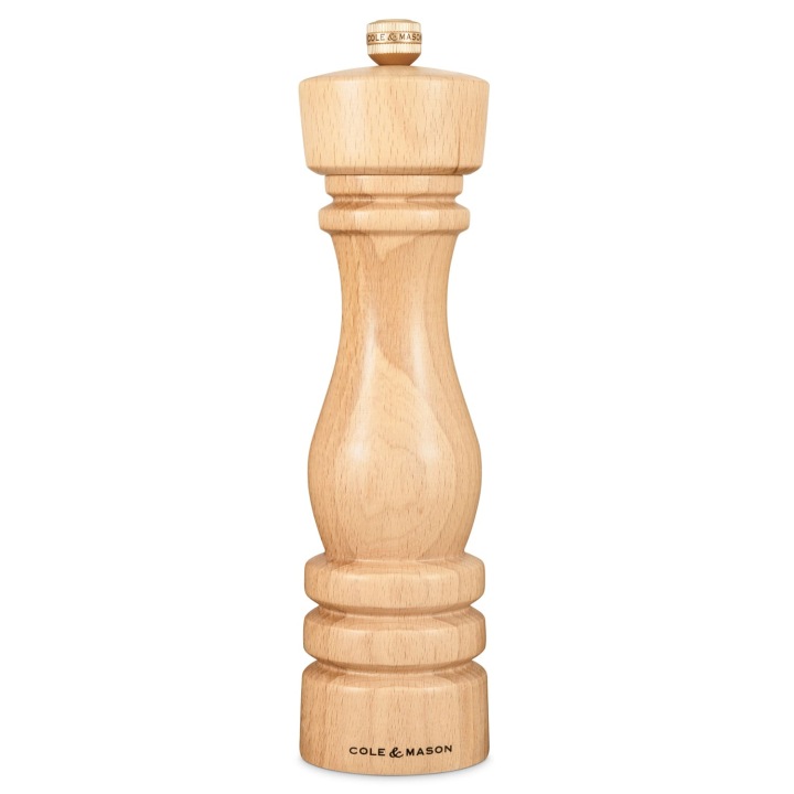 Mlýnek na pepř London Precision+ přírodní buk 22 cm