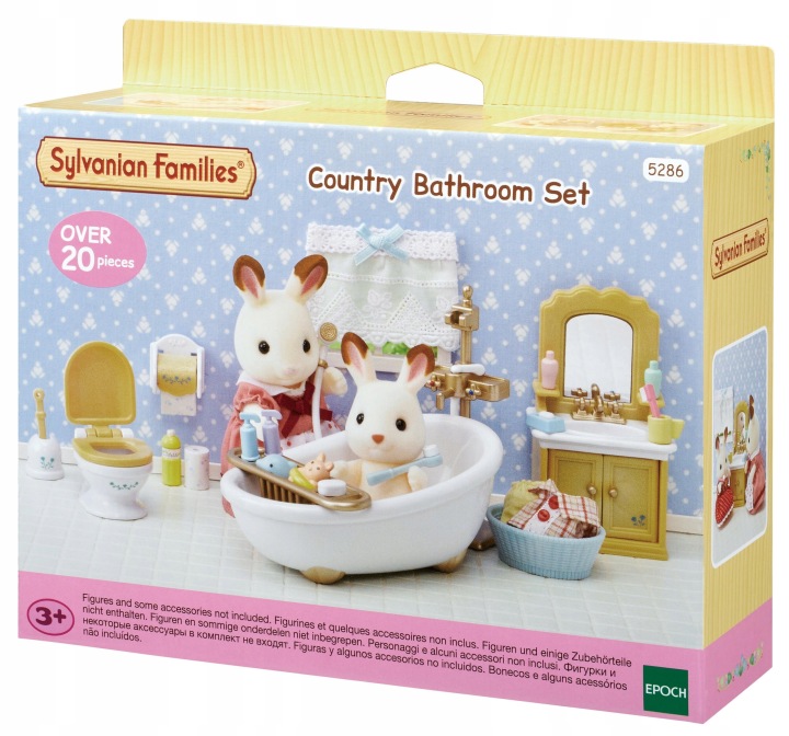 SYLVANIAN FAMILIES ванна в стилі сільським ванна туалет набір