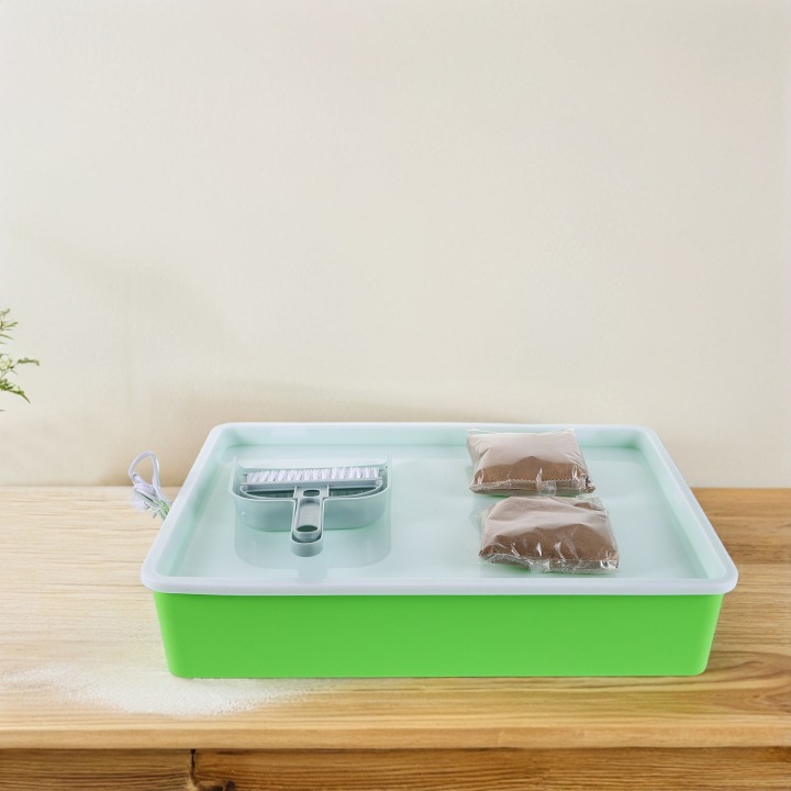 1 Набір Early Learning Sand Малювання Стіл Kids Сенсорний Art Tray — фото 15