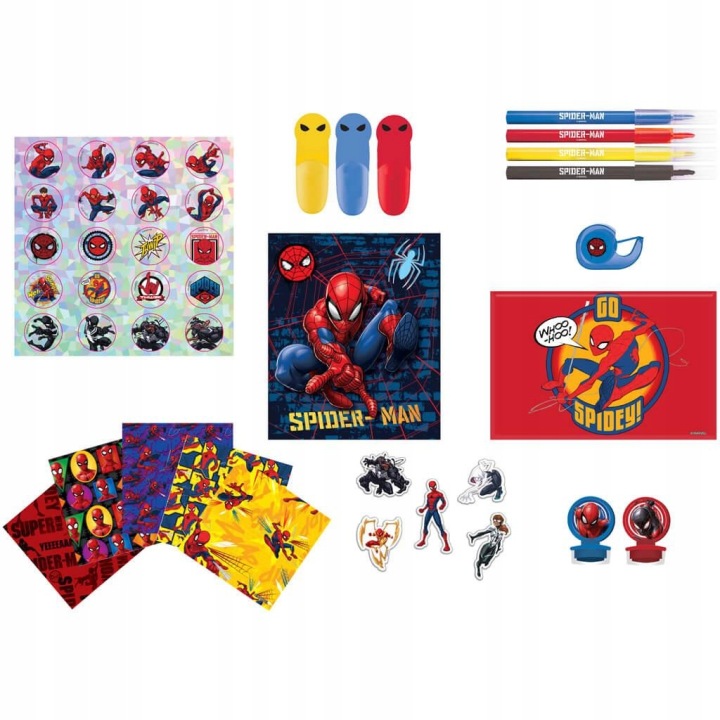 DIAKAKIS 508421 Будиночок з приладдям 25 ел. - Spiderman Уцінка -30% (виставковий) — фото 3