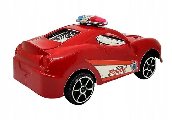 Набір Машинок Машинок Поліція Охорона з Приводом 6 шт. Lean Toys — фото 11