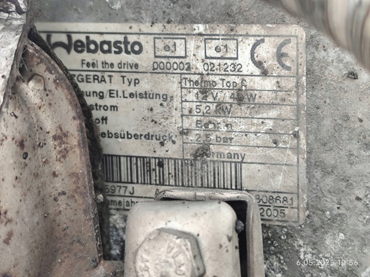 Pysäköintilämmitin (Webasto) Volkswagen PASSAT B5.5 14
