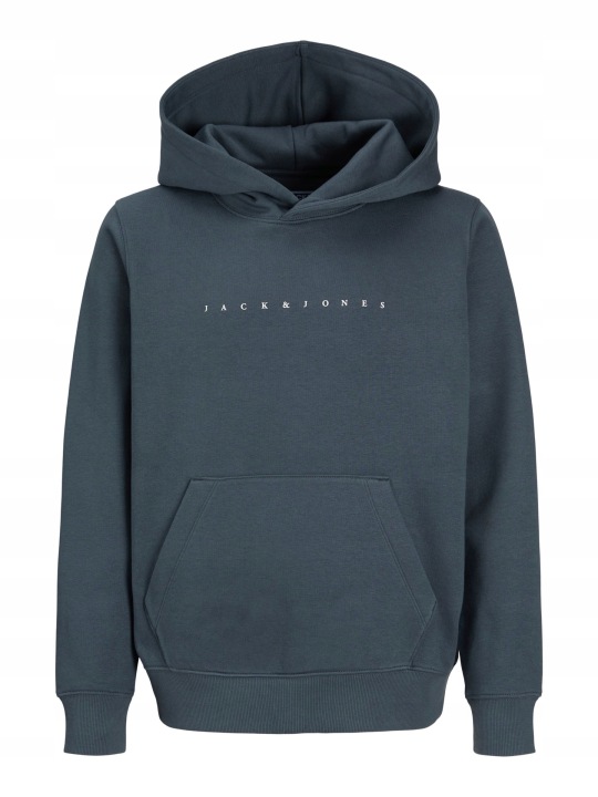 Jack Jones Jjestar Jj Sweat Hood Noos Jnr Кофта з капюшоном 140 сіра