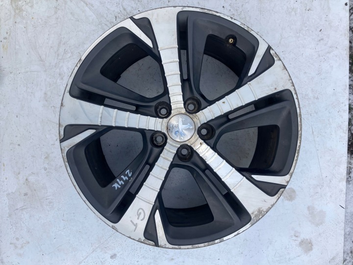 CERCHIO RUOTA 18 CALI PEUGEOT 308 T9 GT LINE 9806253277 5X108 #244