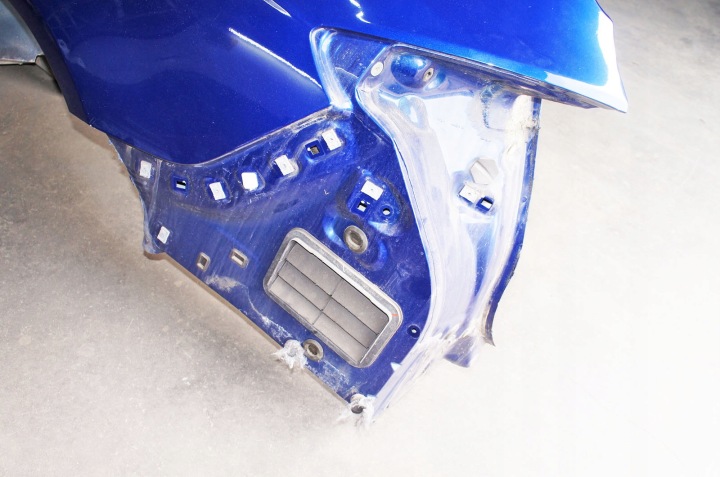 TQ261 Ford Mondeo Mk5 Quarter Fender rechts zurück Blau Metallic Kombi 6