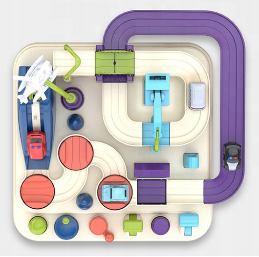 Interactive Obstacle Course + Vehicles Exit Parking Kid's age 3+ years