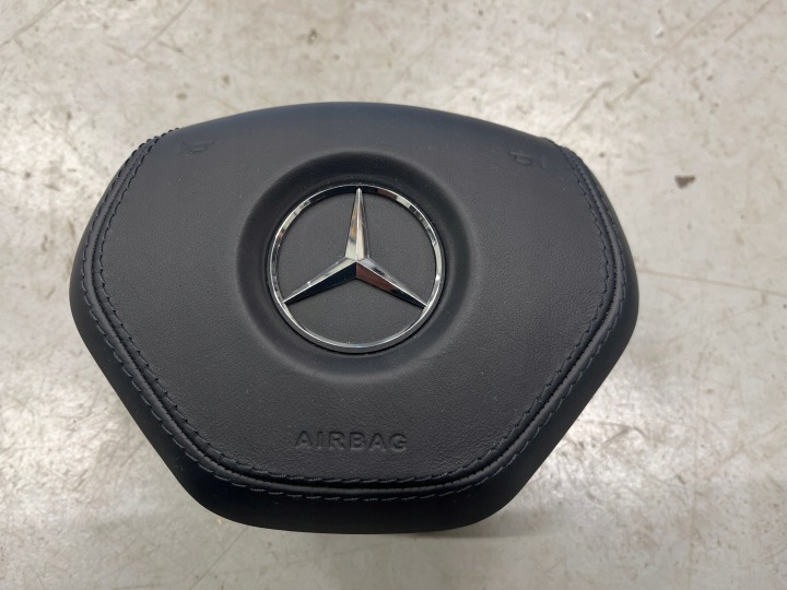 MERCEDES R232 SL 400 SL231 airbag airbag volante nero pelle, in pelle 2318601902